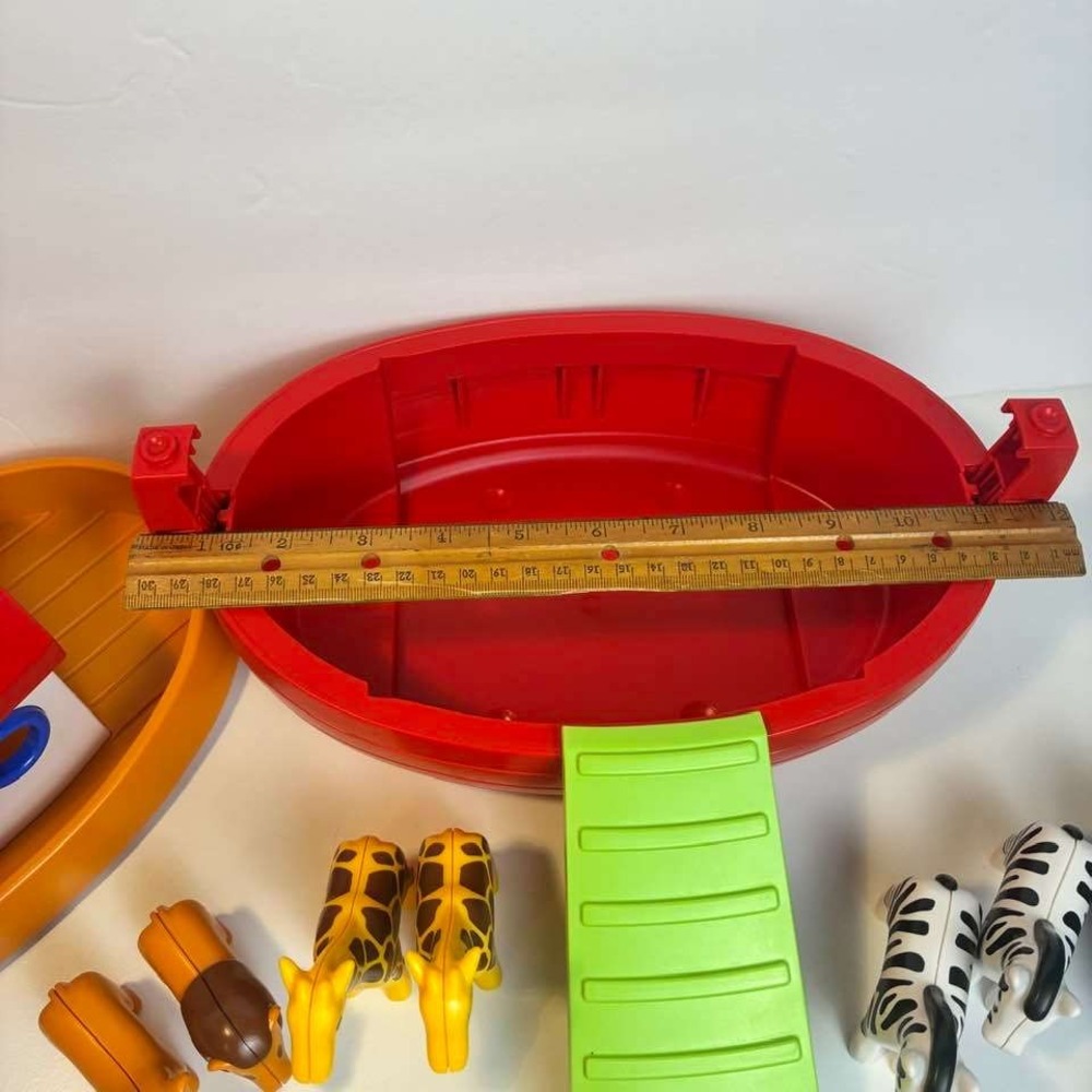 Playmobil Noah's Ark Boat Animal Set Figures Ramp Zoo Safari Toy Lot Vintage Toy - Picture 11 of 11